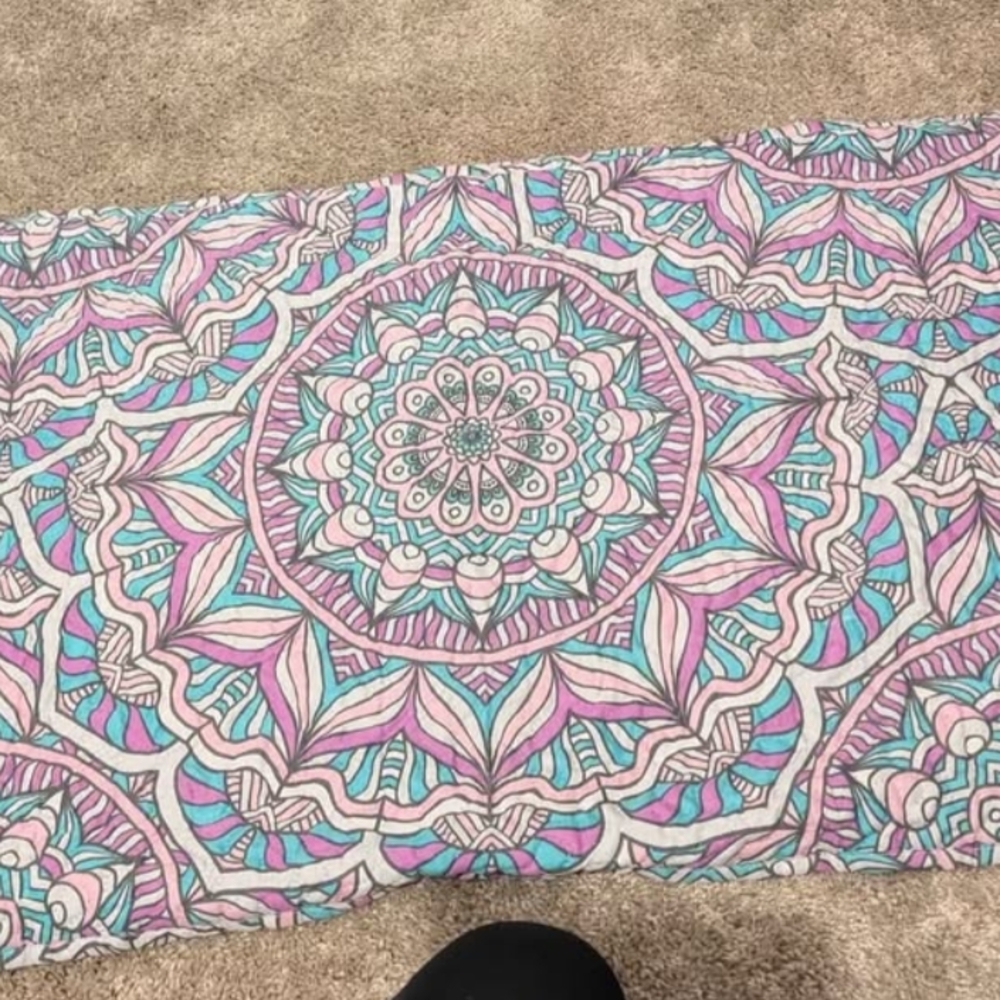 Mandala Pattern Bath Towel